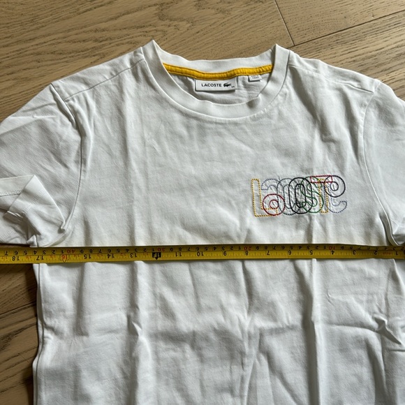 Lacoste embroidered tShirt - Picture 6 of 8